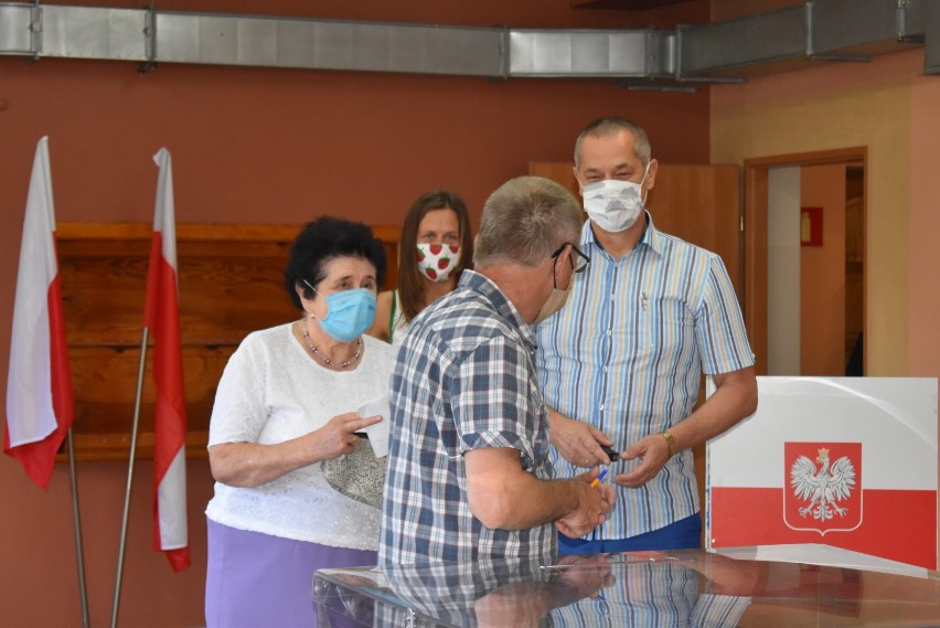 Mieszkańcy gminy Czermin głosują w wyborach prezydenckich