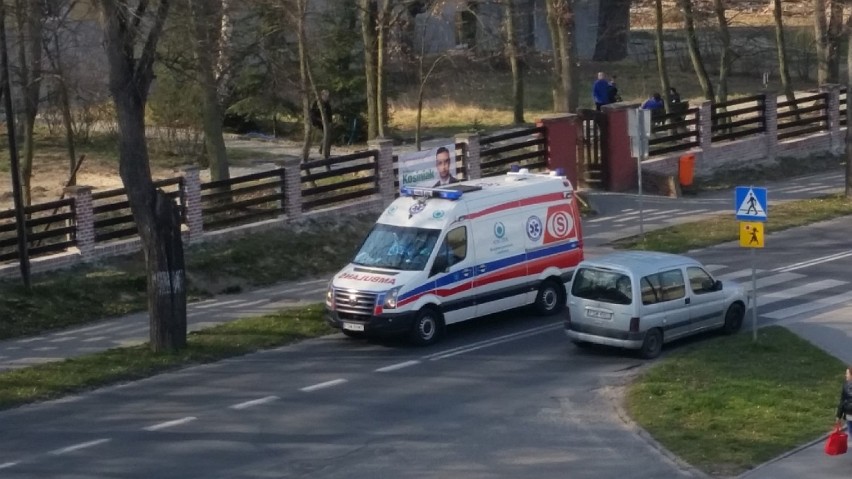 Karetka odwiozła do szpitala pracownika marketu przy ul. Łużyckiej w Świebodzinie. Sklep może być zamknięty nawet do poniedziałku