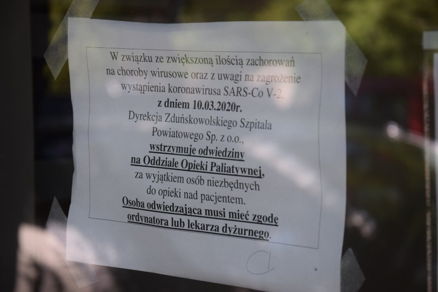 Przez koronawirusa matka nie może być z Agnieszką umierającą na oddziale paliatywnym w Zduńskiej Woli. Kwarantanna po śmierci pacjenta 