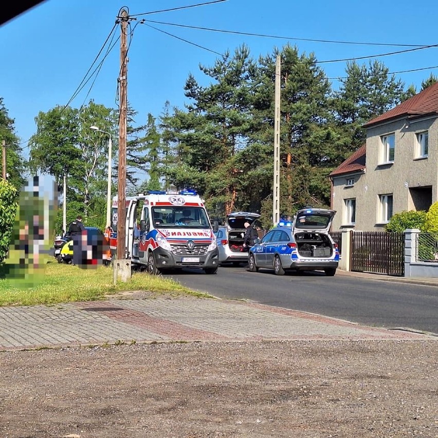 Wypadek miał miejsce w Rybniku na ulicy Racławickiej....
