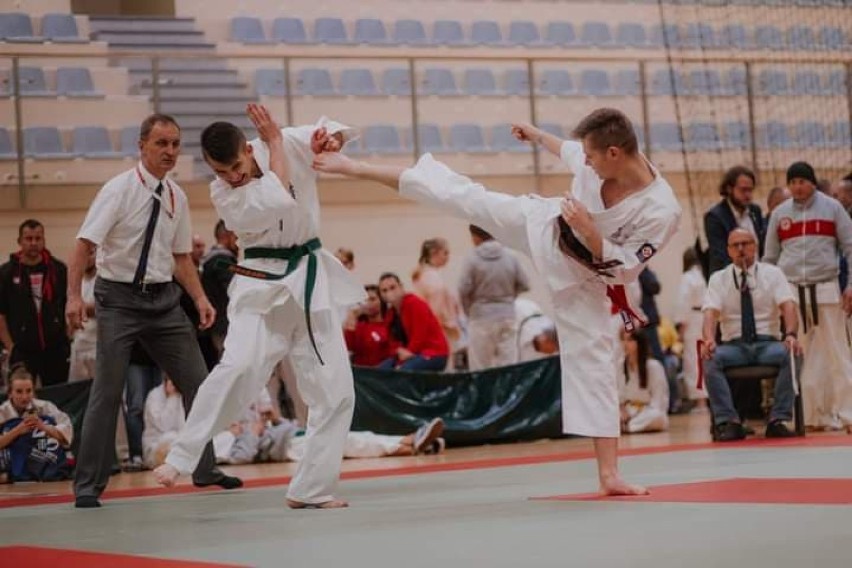 Michał Igielski z Przemyśla trzeci na Mistrzostwach Makroregionu Południowego w Karate Kyokushin [ZDJĘCIA]
