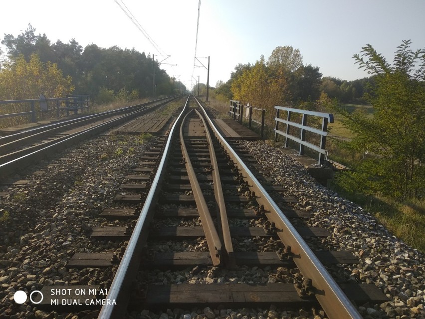 Samochód nie zmieścił się pod wiaduktem w Izabelowie [zdjęcia]