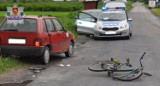Wypadek w Surhowie: 80-letni rowerzysta trafił do szpitala
