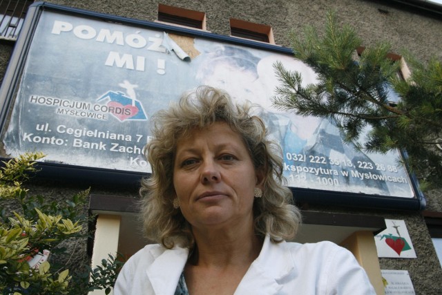 Jolanta Markowska, szefowa hospicjum Cordis w Katowicach: wyślij sms o treści DZKAT.1  na numer 72355 
(koszt 2.46 zł z VAT)