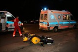 Wypadek motocykla w Opolu