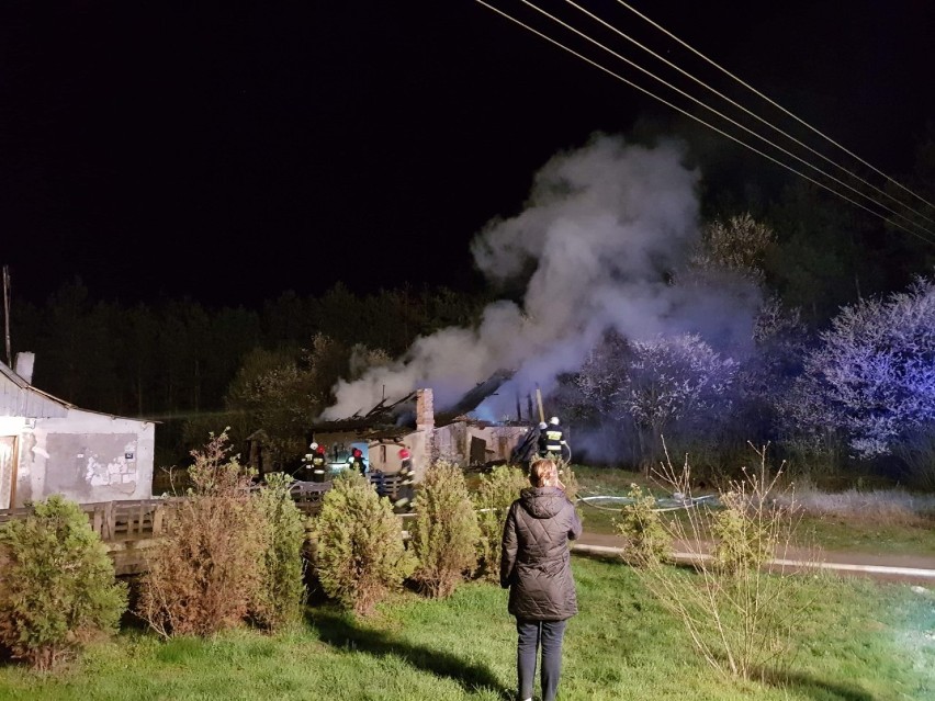 Wczoraj wieczorem doszło do pożaru w Rgielsku 