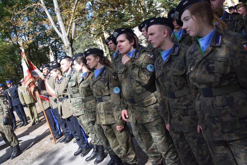 W odsłonięciu pomnika płka Pileckiego brała udział...