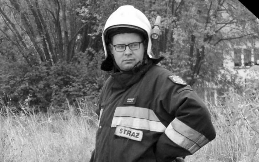 Strażak - ochotnik zginął w wypadku na budowie