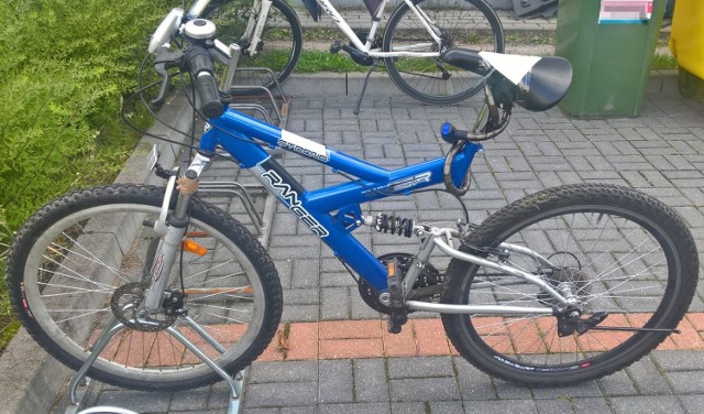 Rower górski marki Ranger koloru niebieskiego został znaleziony przy ul. Śniadeckich w Bydgoszczy.