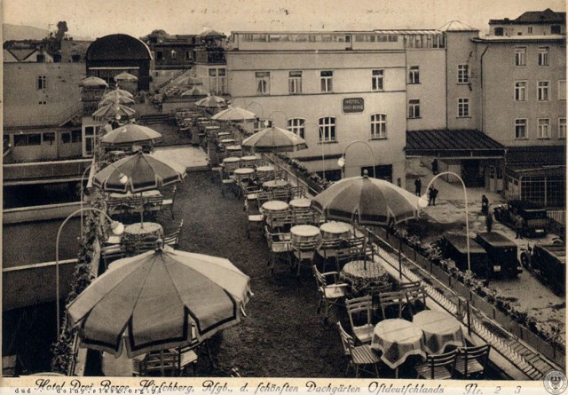 Hotele w Jeleniej Górze na starych zdjęciach