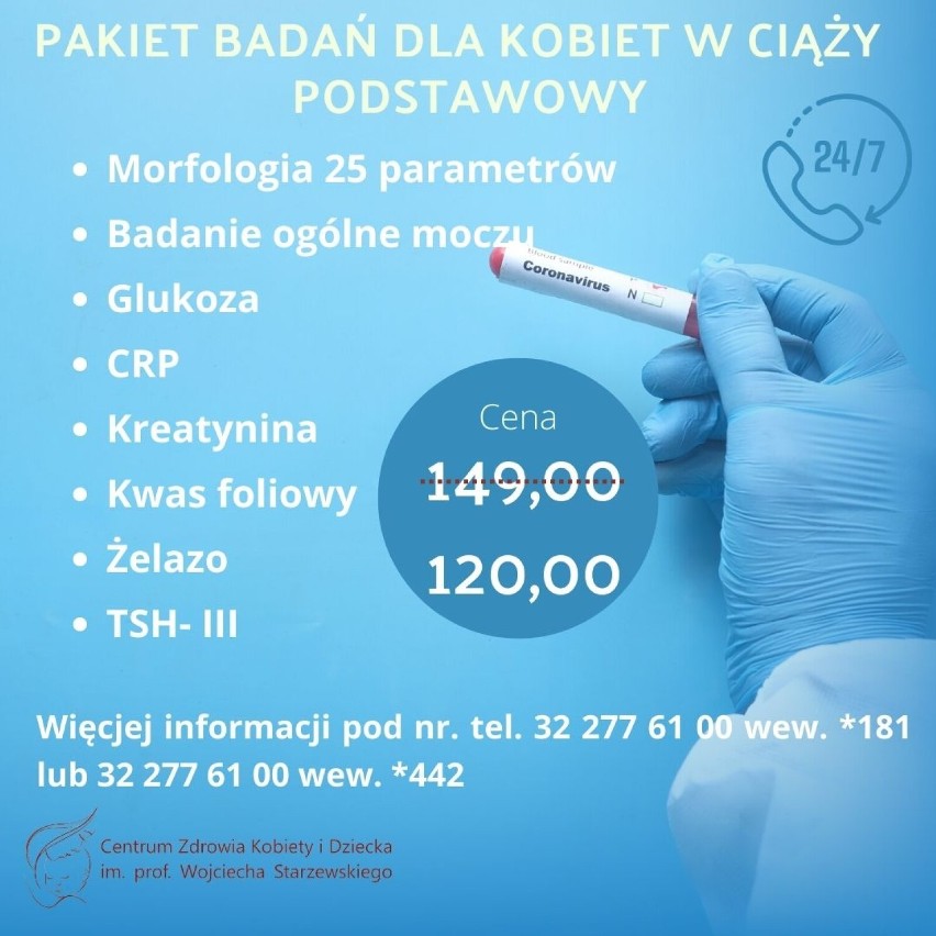 Szpital Miejski w Zabrzu oferuje 7 nowych pakietów badań dla...