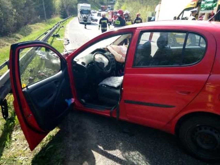 Gmina Malechowo: Osobówka zderzyła się z samochodem ciężarowym 