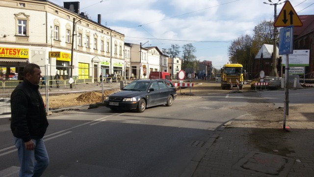 Centrum Szopienic: budowa ronda i przebudowa torowisk