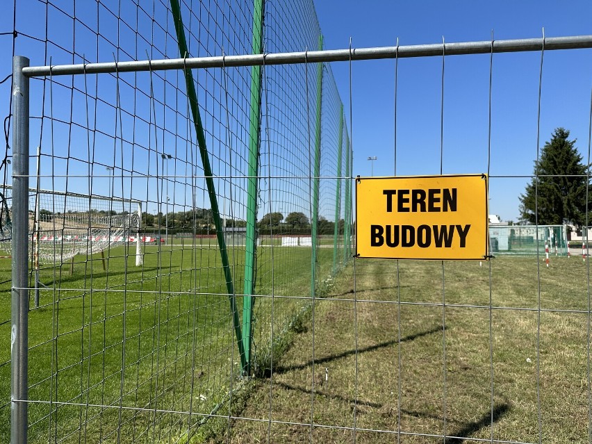 Już w najbliższych dniach rozpocznie się budowa szatni na...