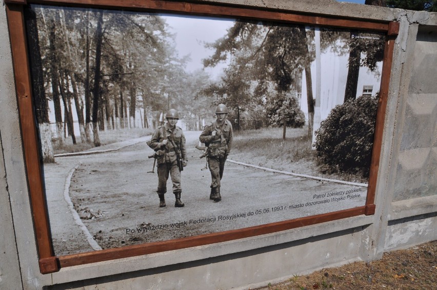 Zdjęcia obrazujące początki polskiego Bornego Sulinowa z...