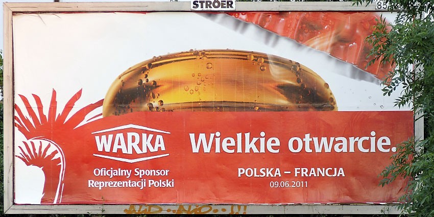 Gdańsk: Nie będzie meczu z Francją, a billboardy nadal wiszą