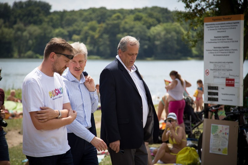 Jezioro Rusałka w Poznaniu: Nowy plac zabaw i wizyta Prezydenta Grobelnego