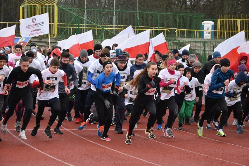 Bieg „Tropem Wilczym" w Zamościu. Sportowcy uczcili pamięć Żołnierzy Wyklętych. Zobacz zdjęcia