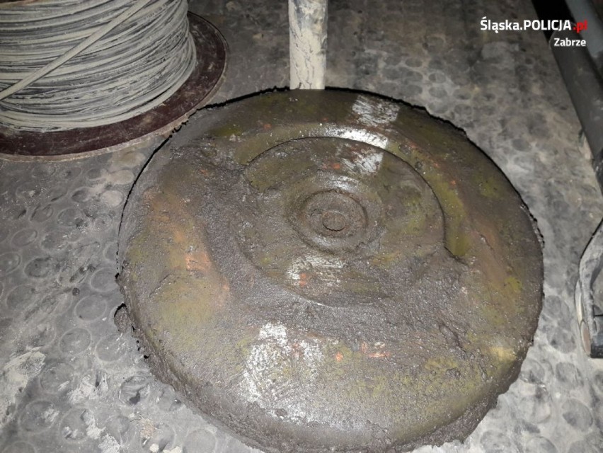 Policja w Zabrzu: znaleźli minę przeciwczołgową