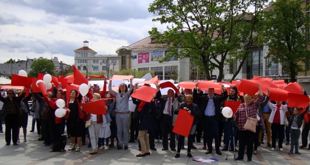 Marsz poparcia dla Prezydenta Bronisława Komorowskiego