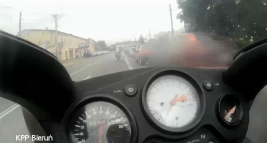 Lędziny: Pirat na motocyklu zdobył... 221 punktów karnych [WIDEO z wypadku]