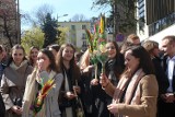 Niedziela Palmowa w Lublinie. Przeszli przez miasto w uroczystej procesji z palmami. Zobacz zdjęcia! 