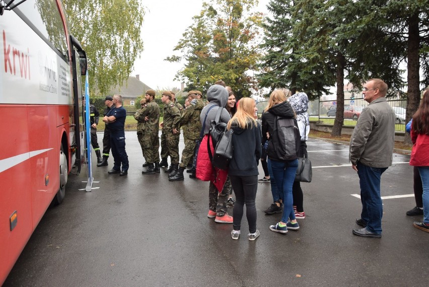 Chełm. Akcja oddawania krwi pod komendą policji  