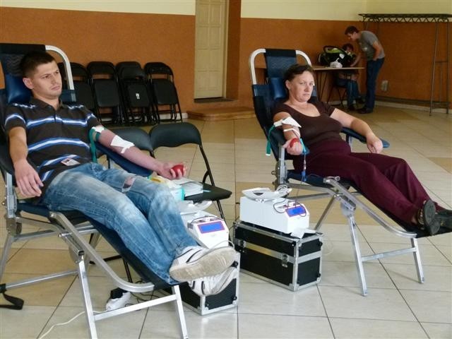 Oddawali krew dla Przemka [zdjęcia]