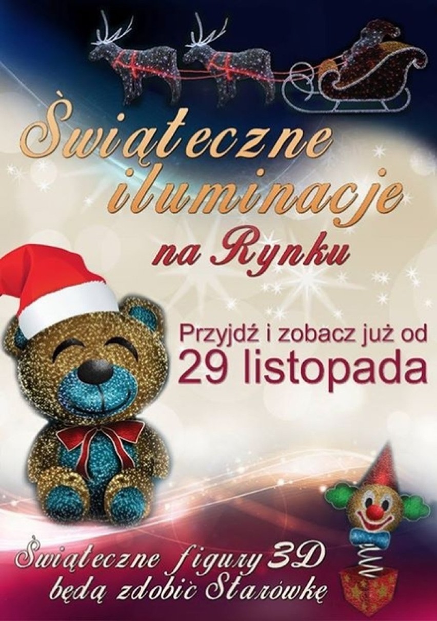 Dekoracje świąteczne w Żorach będą zdobić miasto od 29 listopada