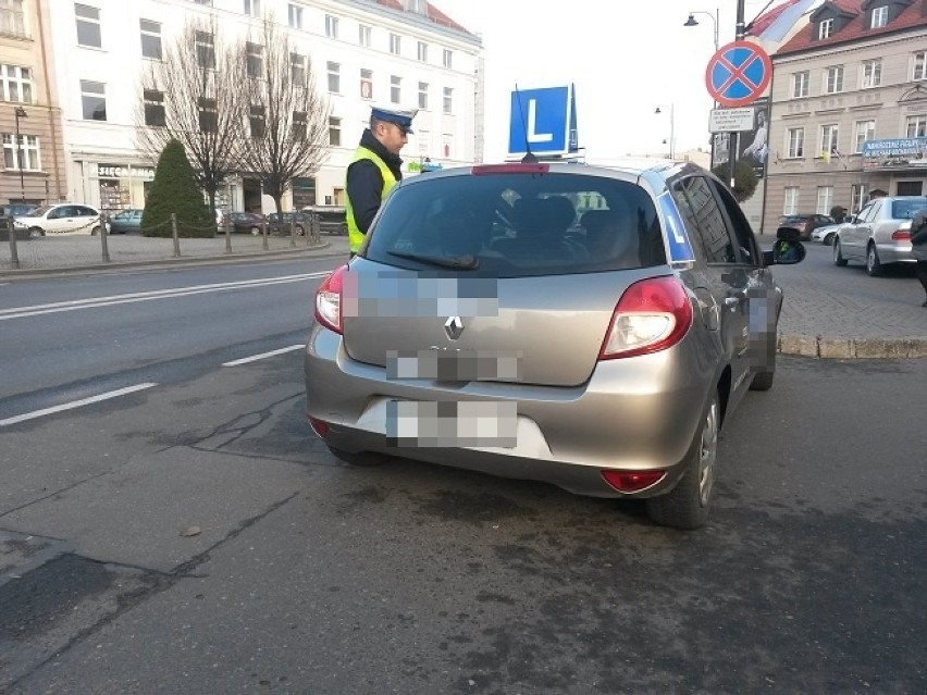 Policja w Kaliszu kontrolowała samochody nauki jazdy