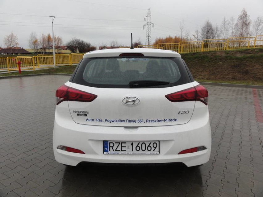 Hyundai i20 to nowy samochód WORD w Łodzi