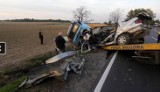 Wypadek na drodze Świdnica Wrocław: Nie żyją dwie osoby