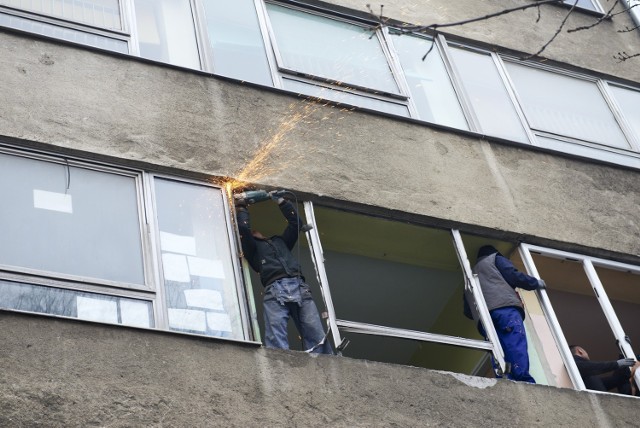 Wymiana okien w klinice Chirurgii i Urologi Dziecięcej SPSK1