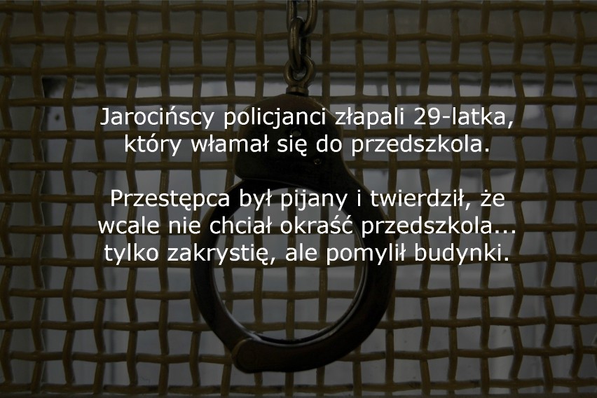 Najgłupsi przestępcy z Wielkopolski