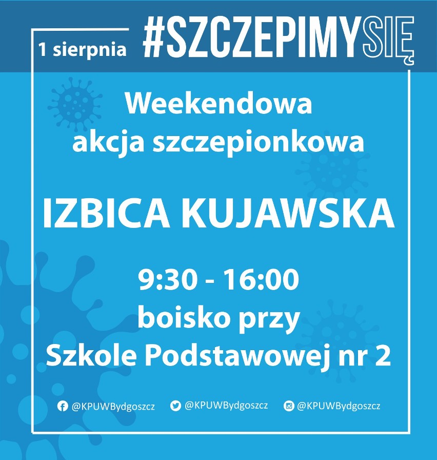 W tych miejscowościach w Kujawsko-Pomorskiem zaszczepisz się przeciw koronawirusowi po niedzielnej Mszy Świętej [1.08.2021]