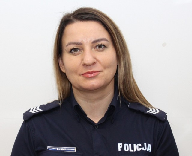 Sierżant sztabowy Ewelina Łasut