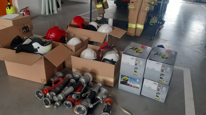 Błyskawiczna akcja pomocy dla ukraińskich strażaków
