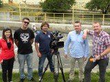 Katarska telewizja Al-Dżazira relacjonująca EURO 2012 gościła w Drzewicy.Filmowała trening kajakarzy