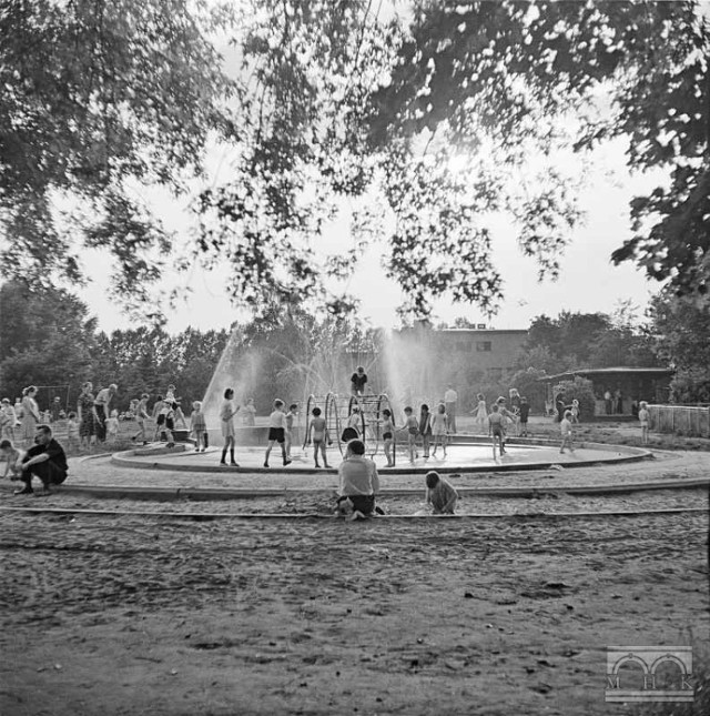 Park Jordana w latach 50. XX wieku