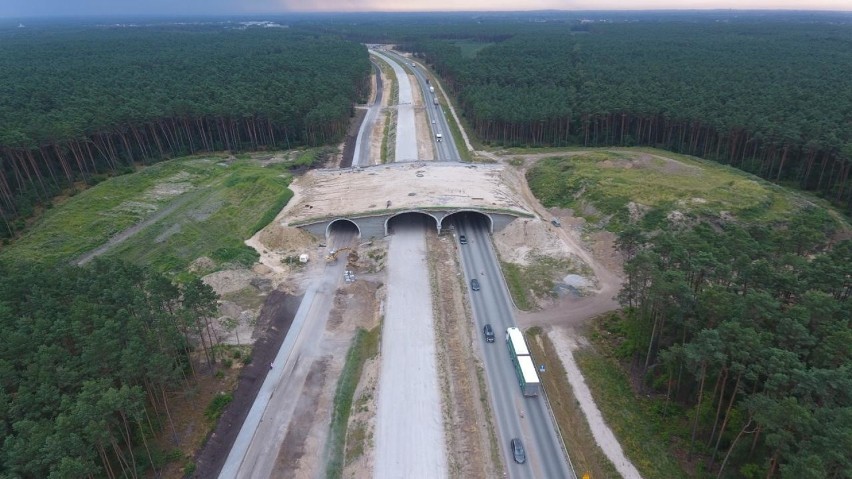 Zaglądamy na budowę trasy S5 w okolicach Bydgoszczy....