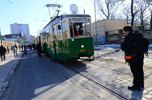 Prezentacja zabytkowych tramwajów z okazji 115. rocznicy wycofania tramwajów konnych