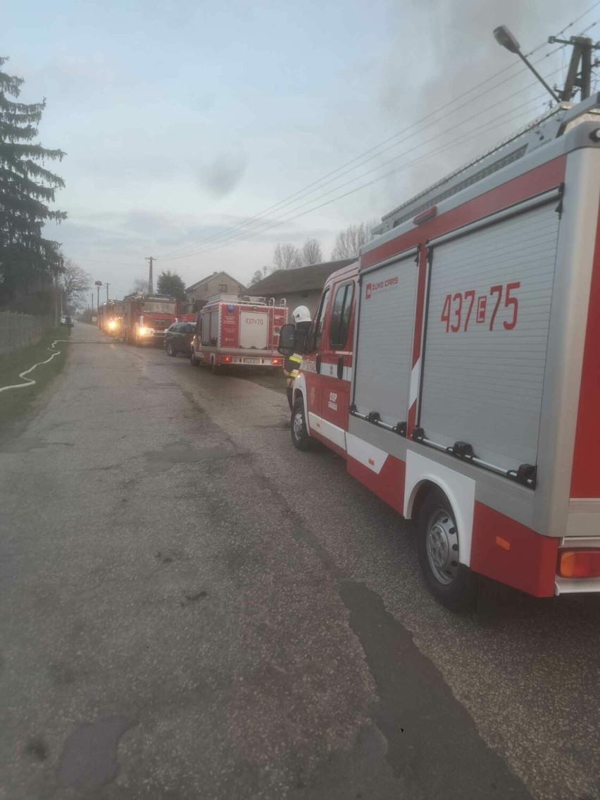 Do poważnego pożaru doszło w Brodach w gminie Sędziejowice....
