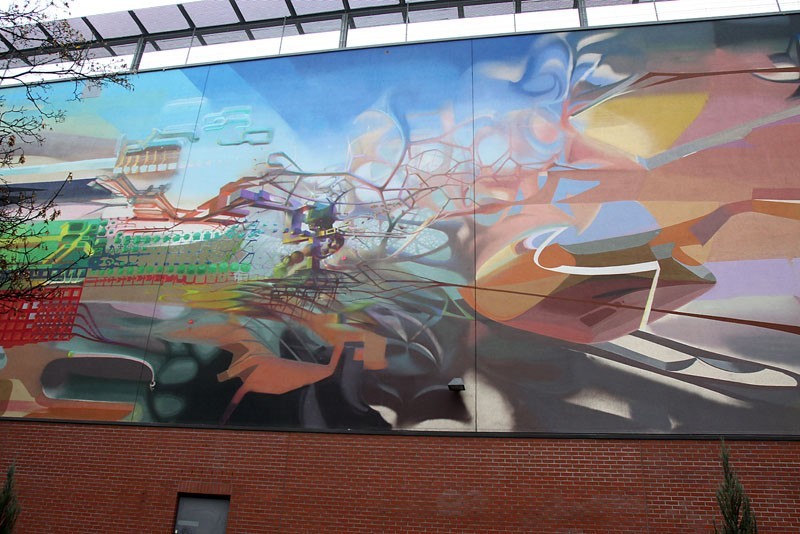 W ramach Galerii Urban Forms 2013 powstał w Łodzi mural na...