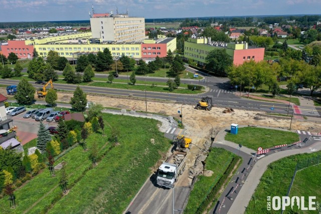 W Opolu ruszyła budowa ważnego ronda.