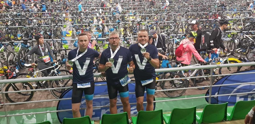 Mieszkańcy powiatu wągrowieckiego wzięli udział w triathlonie w Bydgoszczy