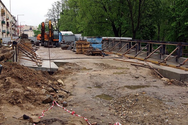 Remont mostu na Kanale Rypinkowskim został wstrzymany kilka miesięcy temu.