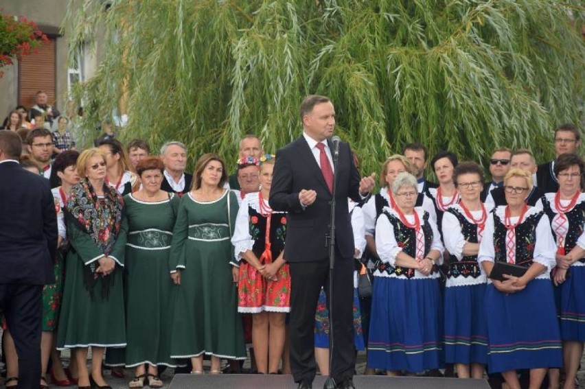 5 lipca prezydent Andrzej Duda odwiedził powiat chodzieski....