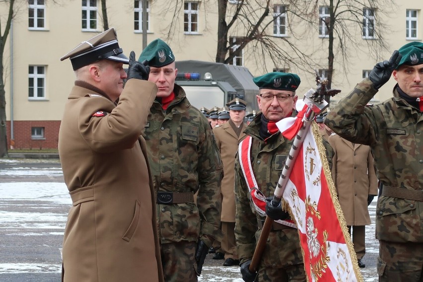 Zdjęcia z powitania nowego dowódcy