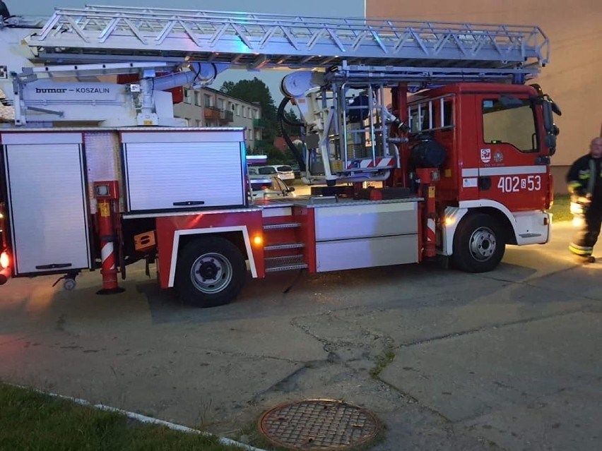 Pożar w mieszkaniu w Dretyniu. Paliła się kuchnia