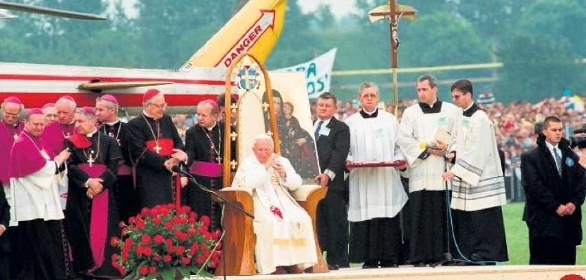 Wizyta Jana Pawła II w Sosnowcu odbyła się 14 czerwca 1999...